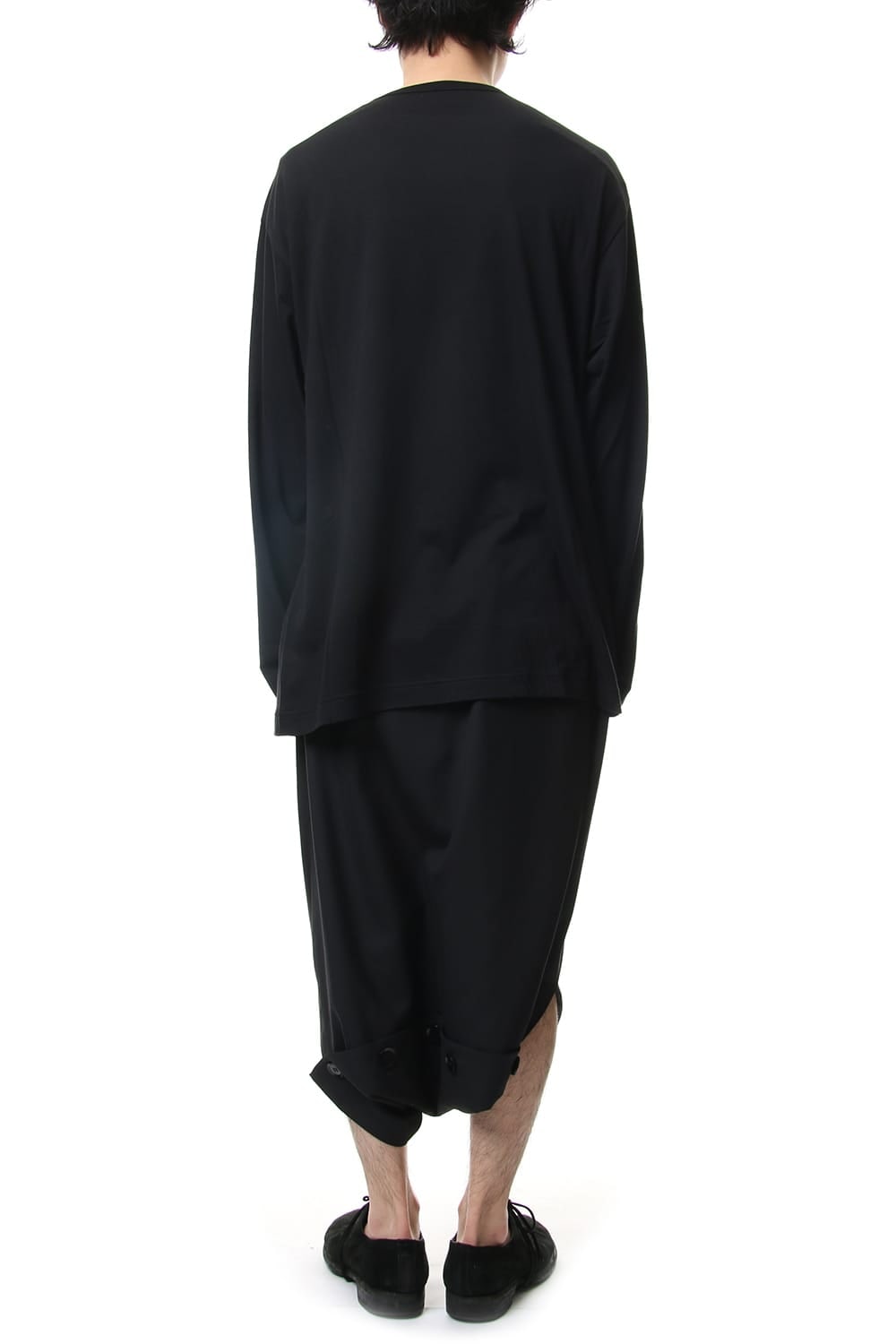 Inseam Butterfly Open Short Sarouel Pants