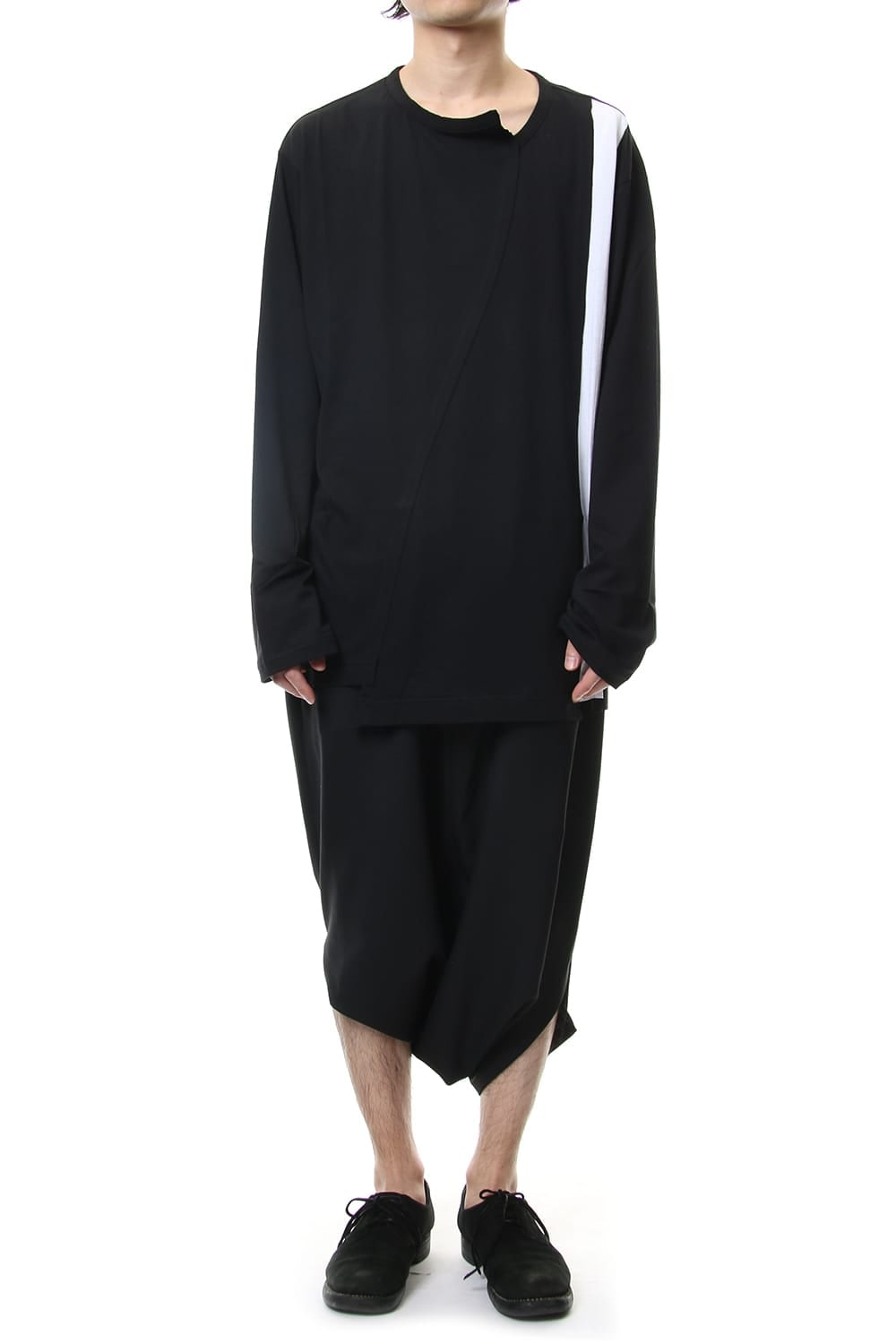 Inseam Butterfly Open Short Sarouel Pants