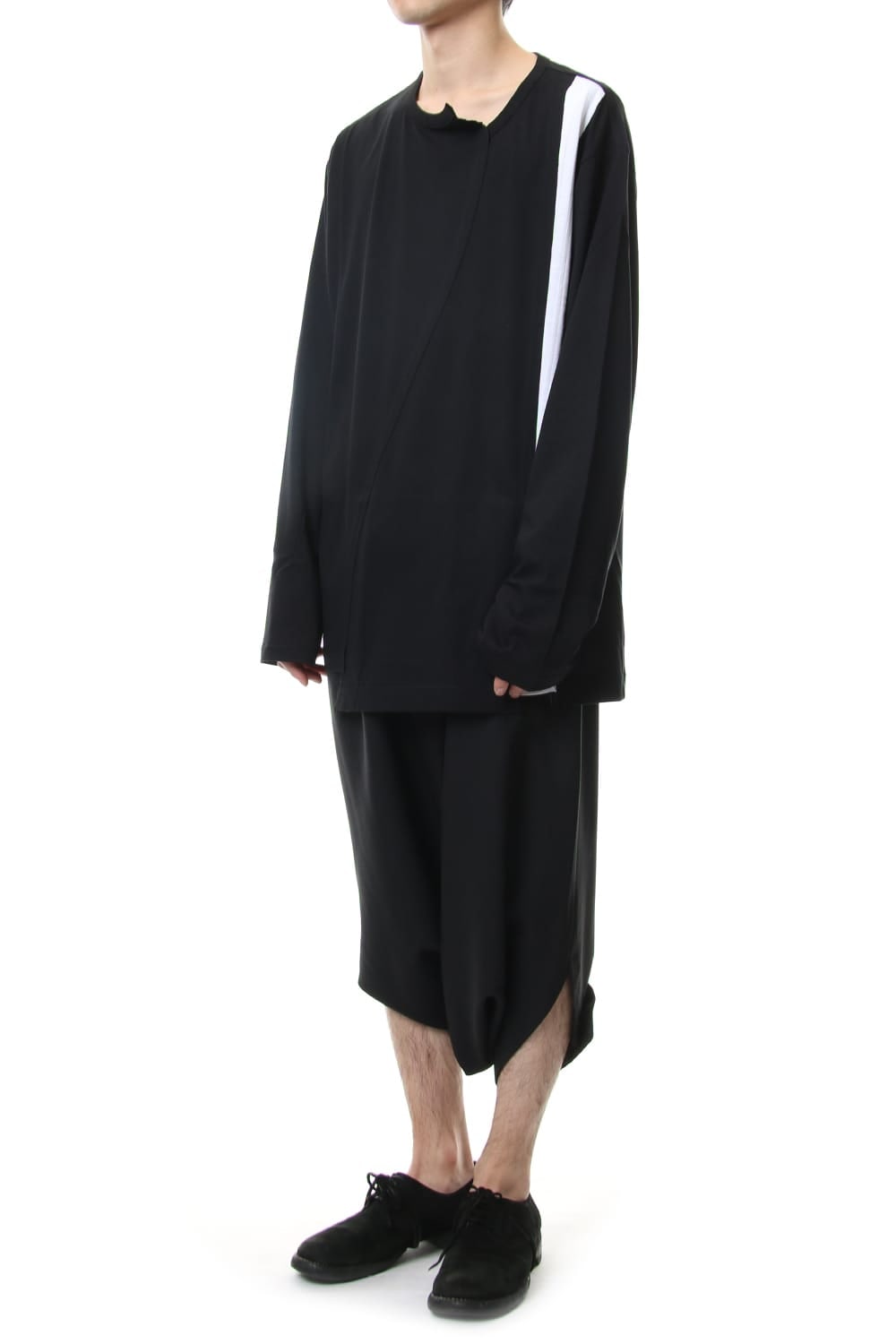 Inseam Butterfly Open Short Sarouel Pants