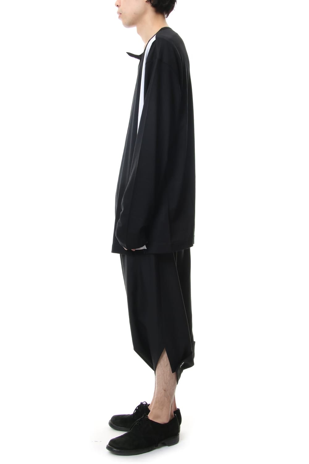 Inseam Butterfly Open Short Sarouel Pants