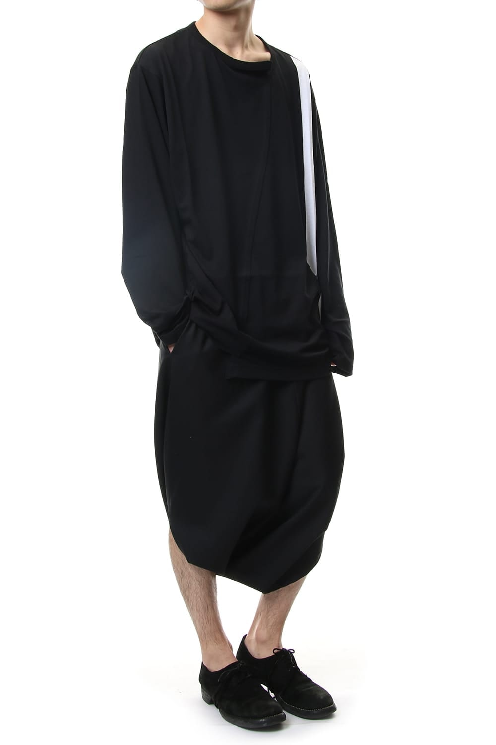 Inseam Butterfly Open Short Sarouel Pants