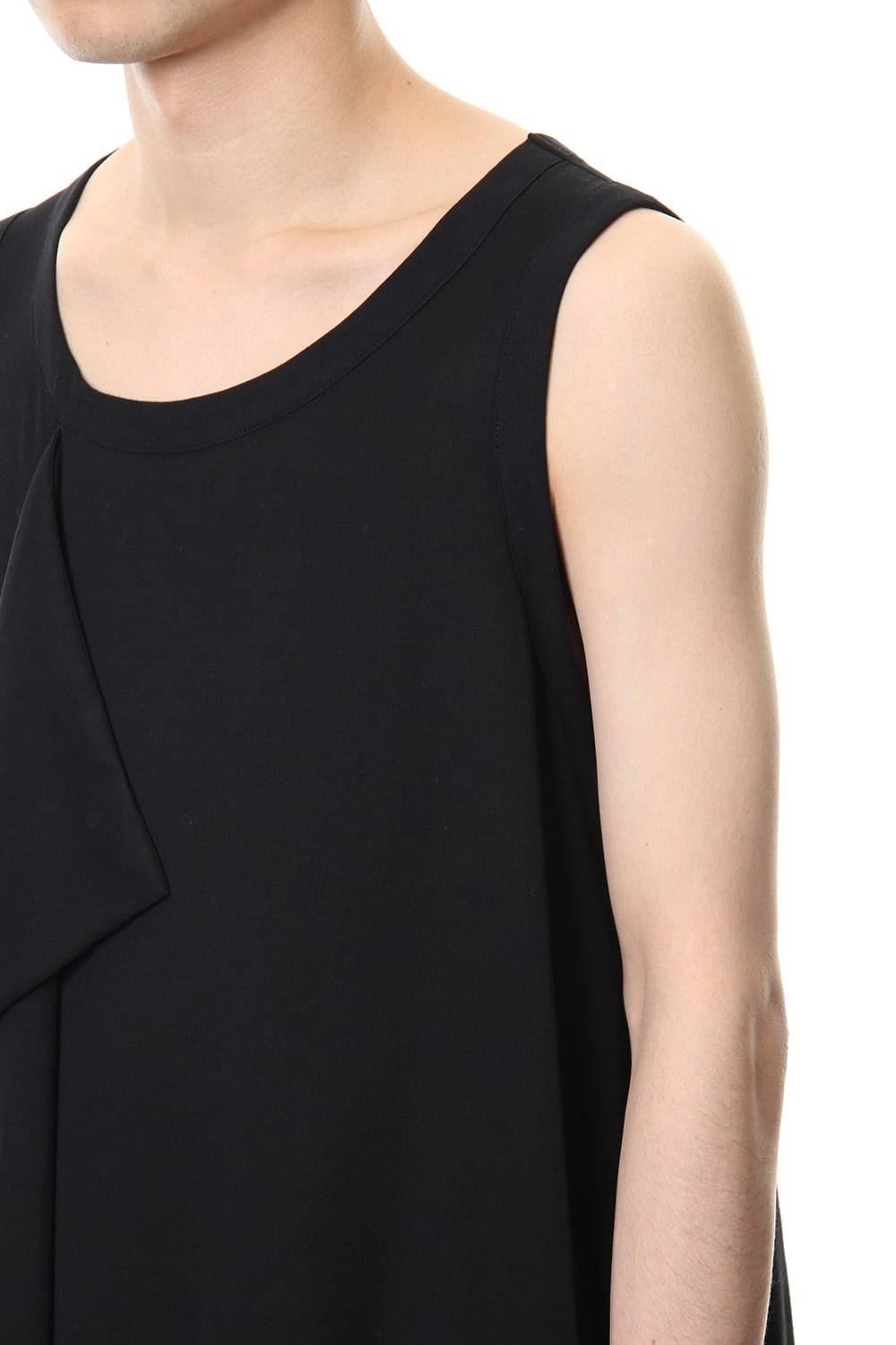 Left front double-sided Sleeveless T