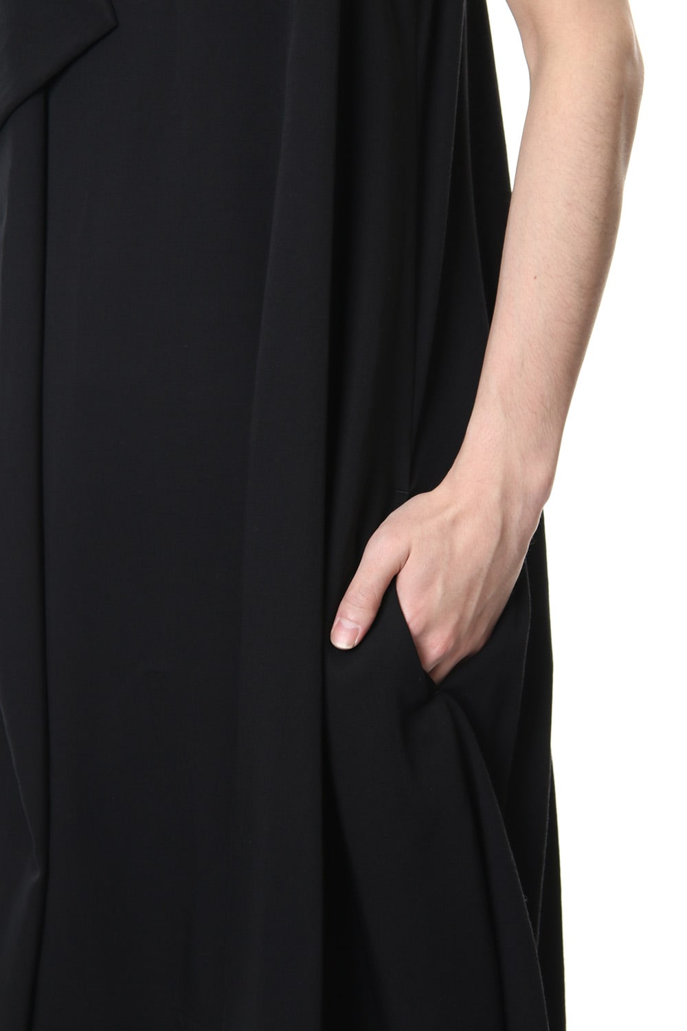 Left front double-sided Sleeveless T