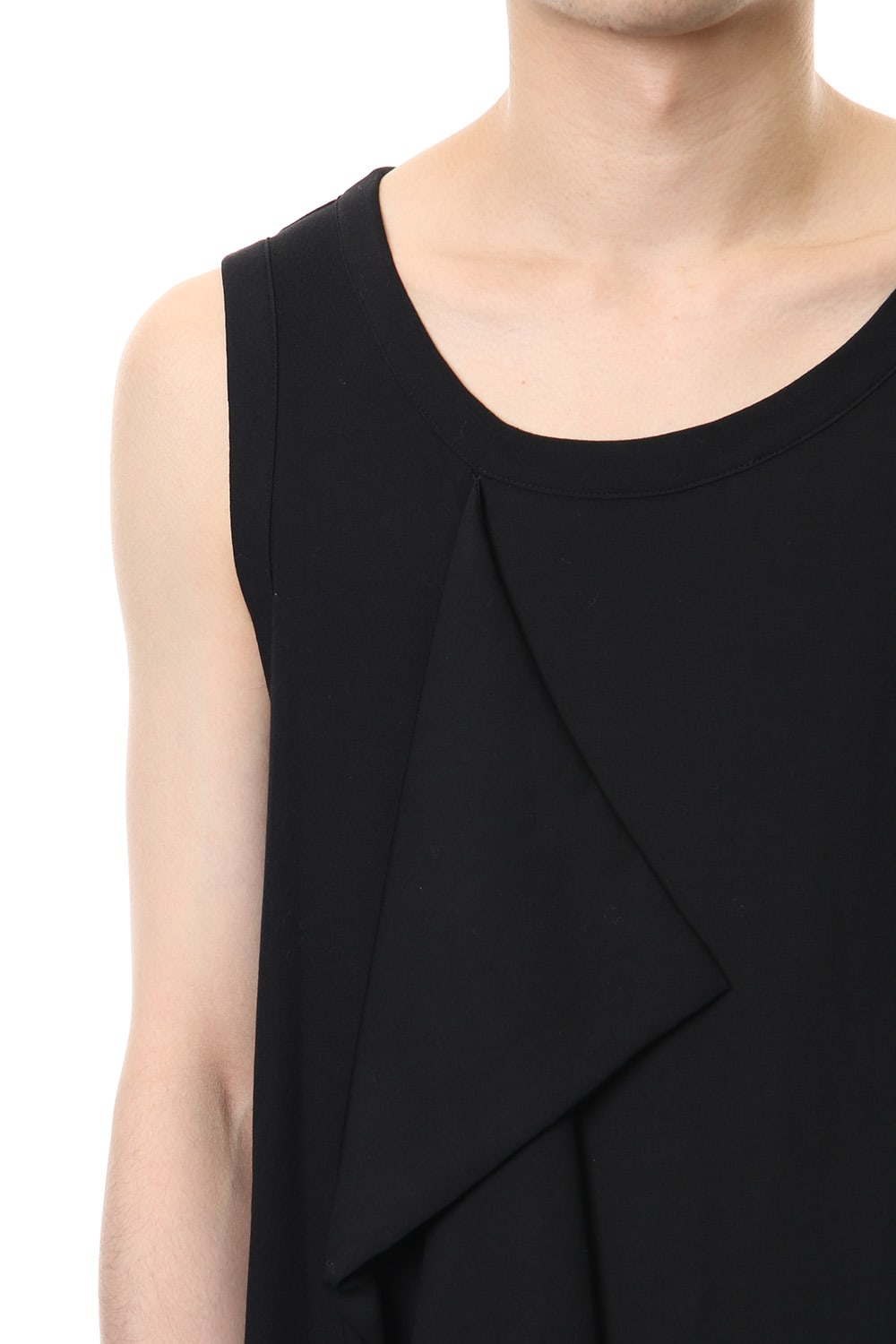 Left front double-sided Sleeveless T