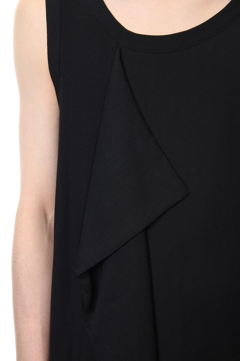 Left front double-sided Sleeveless T