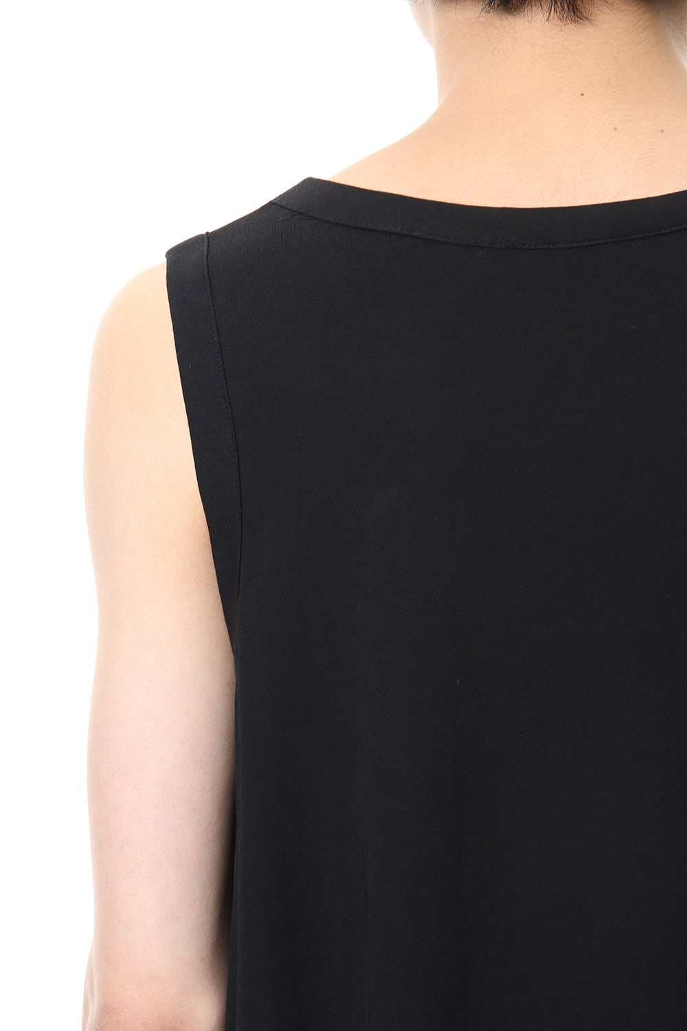 Left front double-sided Sleeveless T