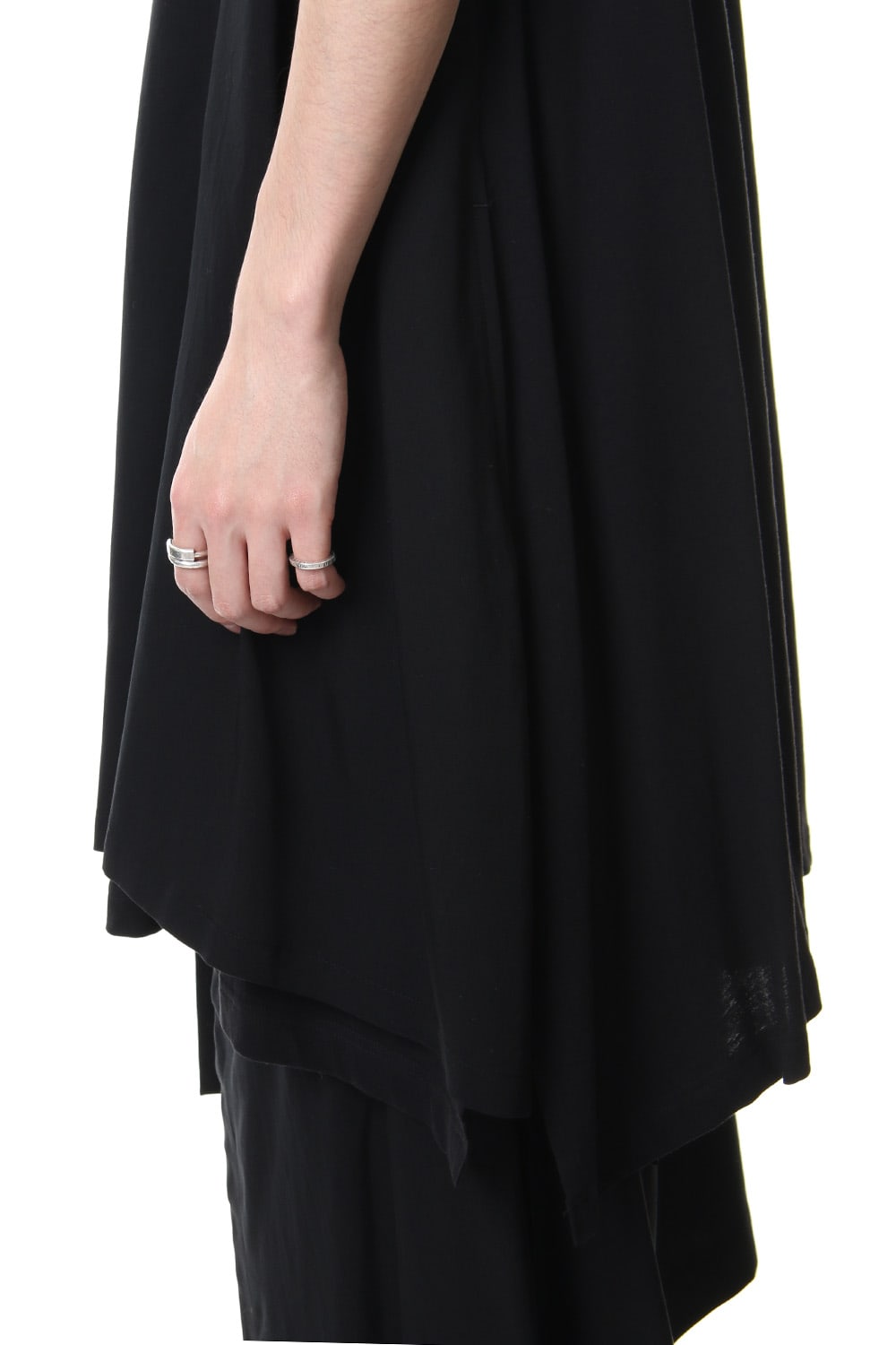 Left front double-sided Sleeveless T