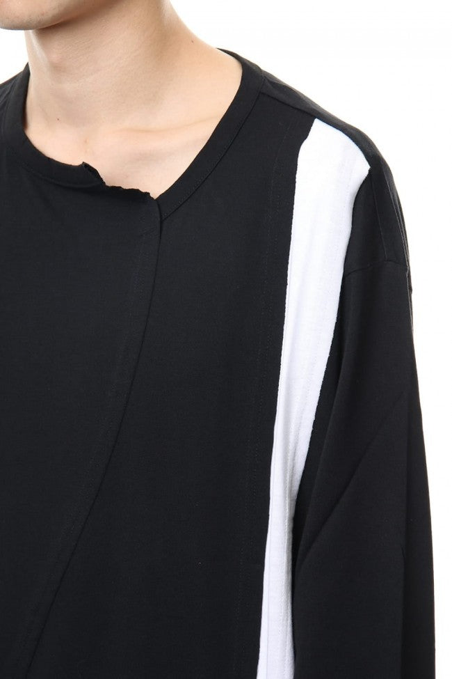 Straight vertical line Long sleeve