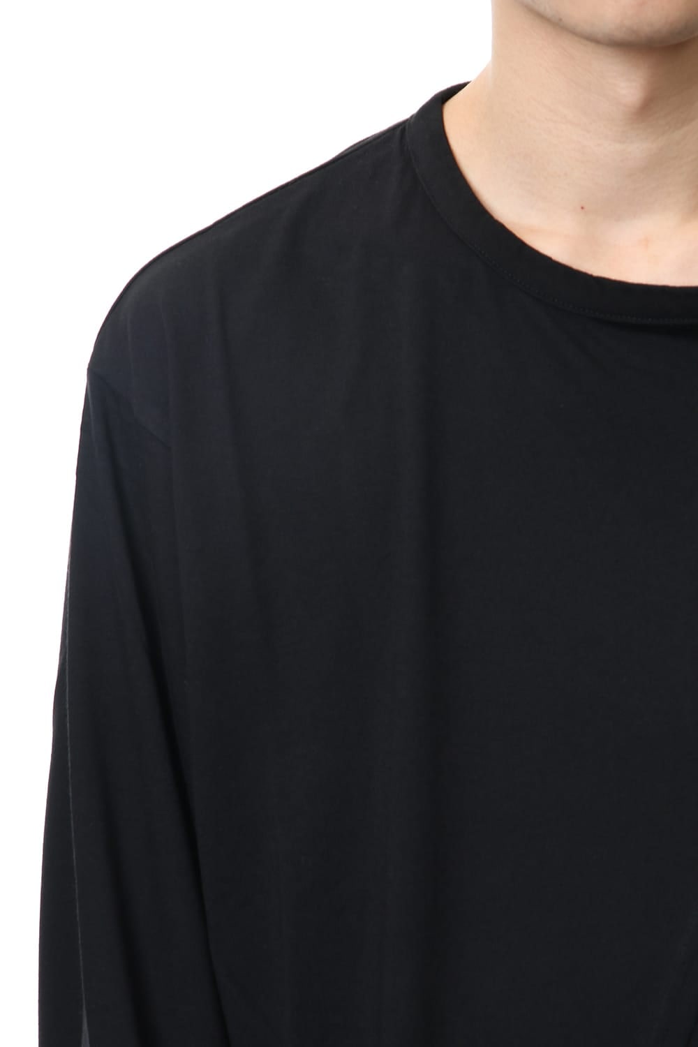 Straight vertical line cut sew