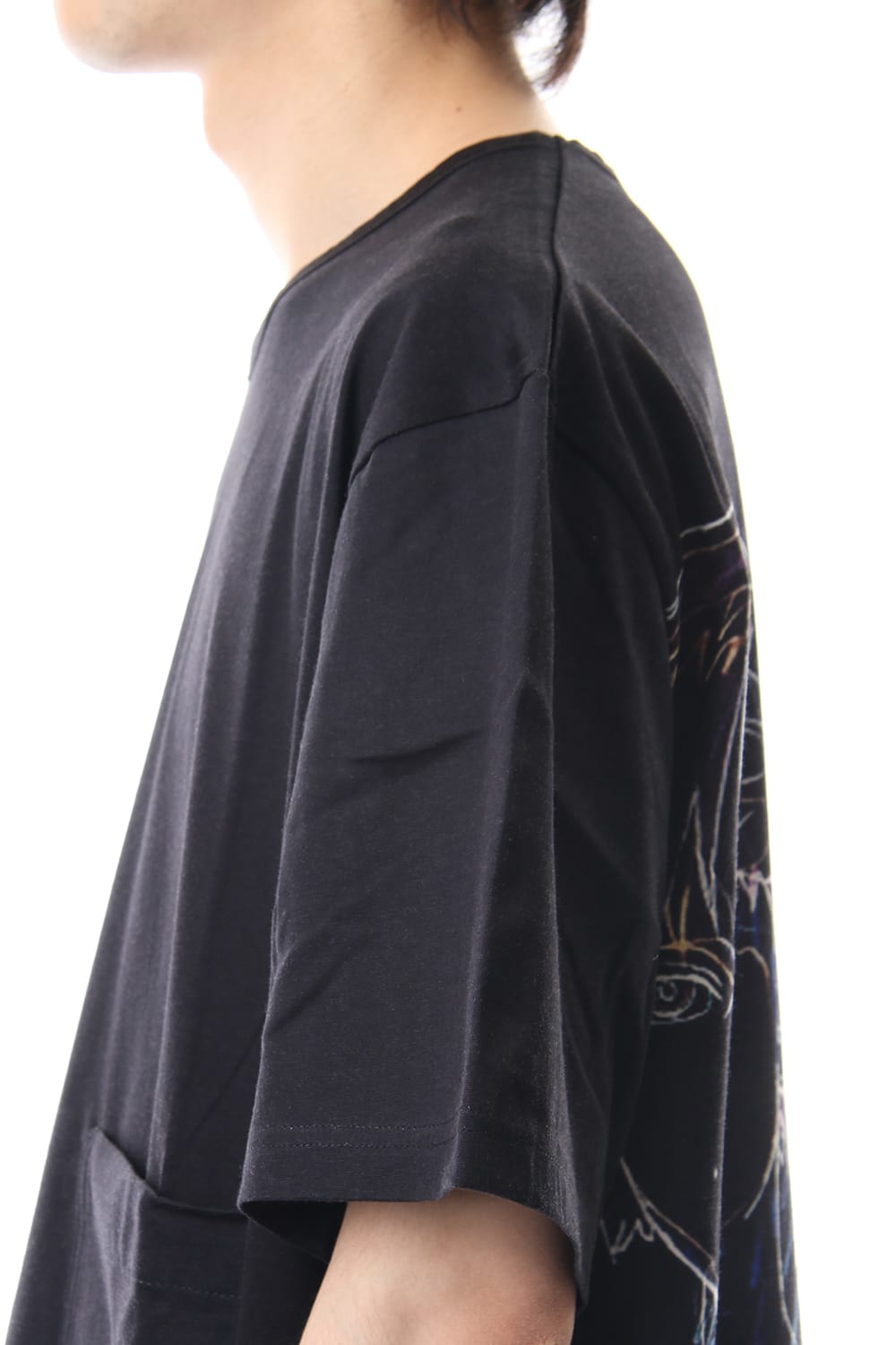 Long cut&sewn - INNOCENCE Original picture Android PT Black