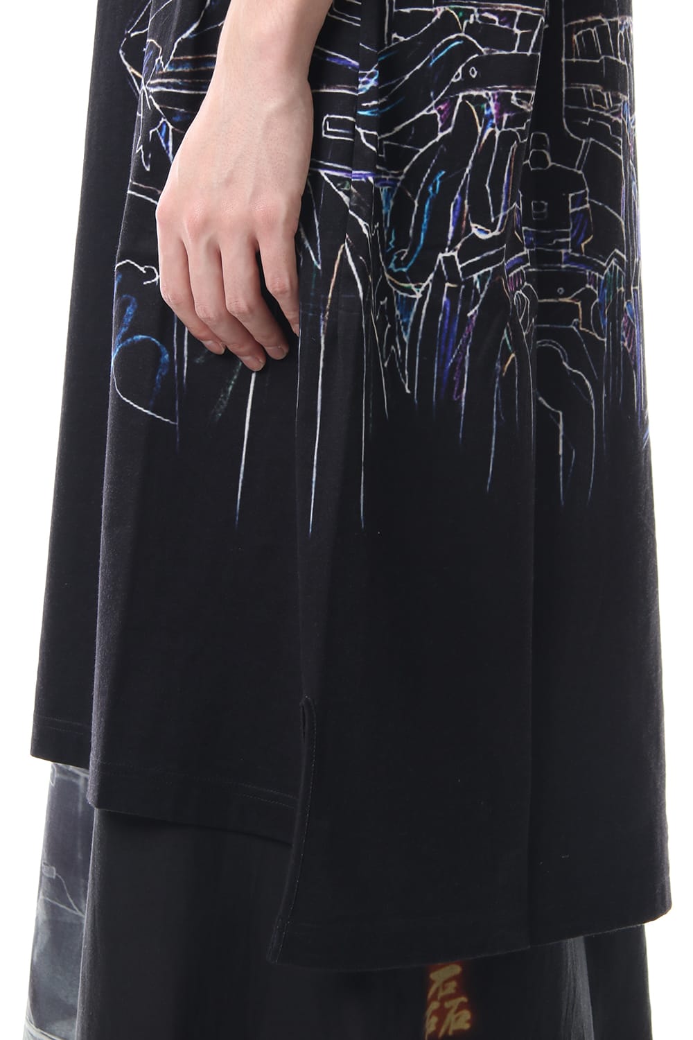 Long cut&sewn - INNOCENCE Original picture Android PT Black