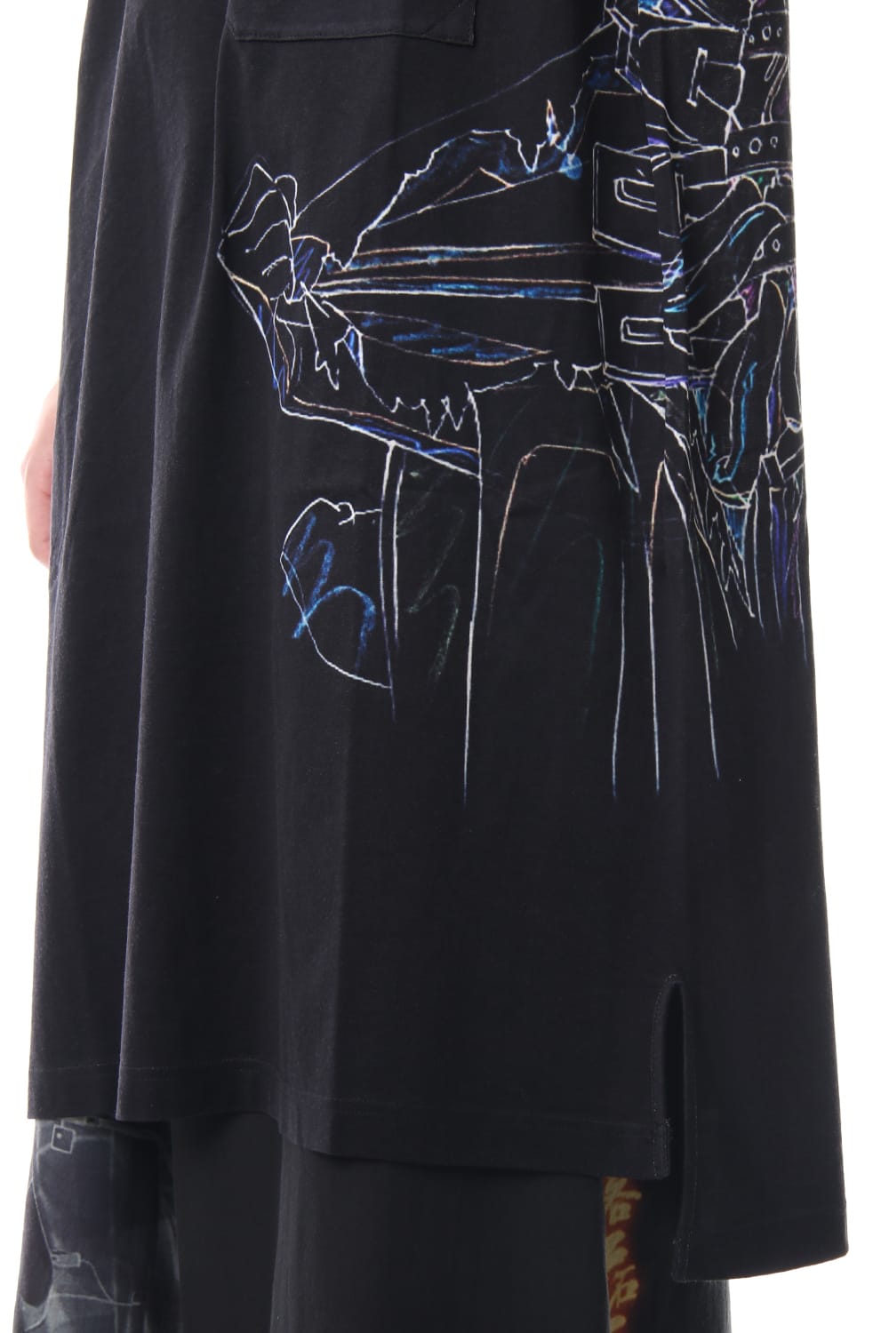 Long cut&sewn - INNOCENCE Original picture Android PT Black