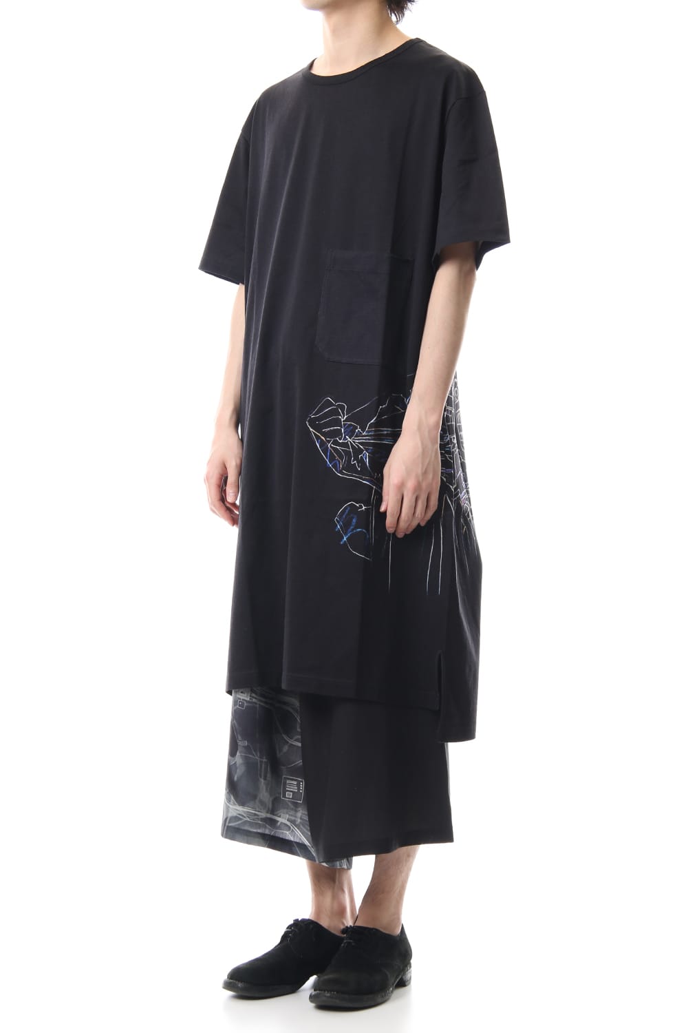 Long cut&sewn - INNOCENCE Original picture Android PT Black