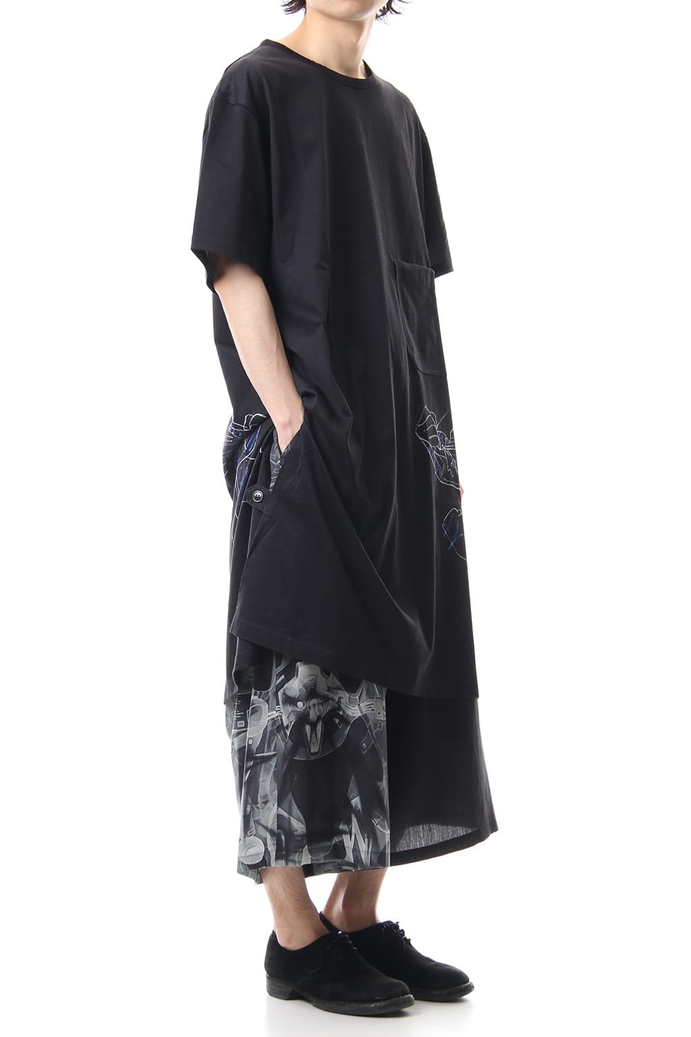 Long cut&sewn - INNOCENCE Original picture Android PT Black