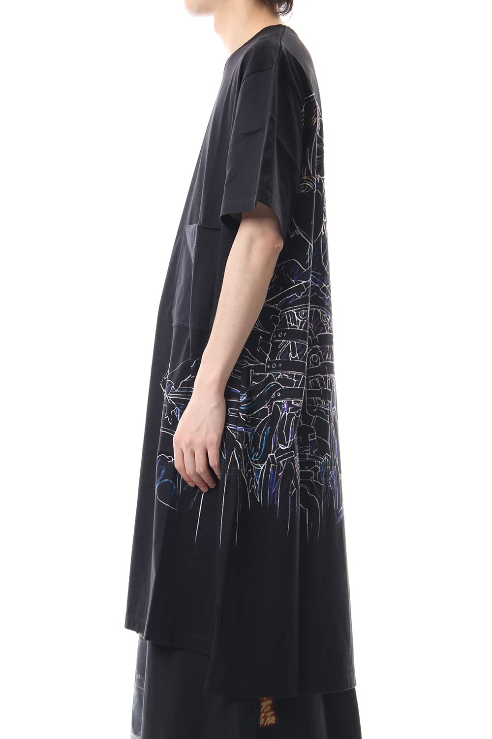 Long cut&sewn - INNOCENCE Original picture Android PT Black