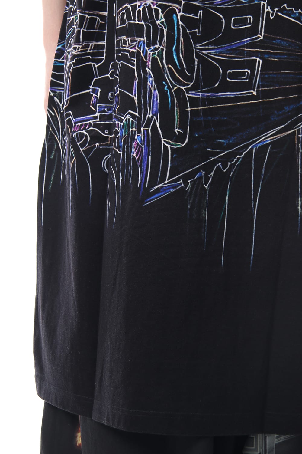 Long cut&sewn - INNOCENCE Original picture Android PT Black