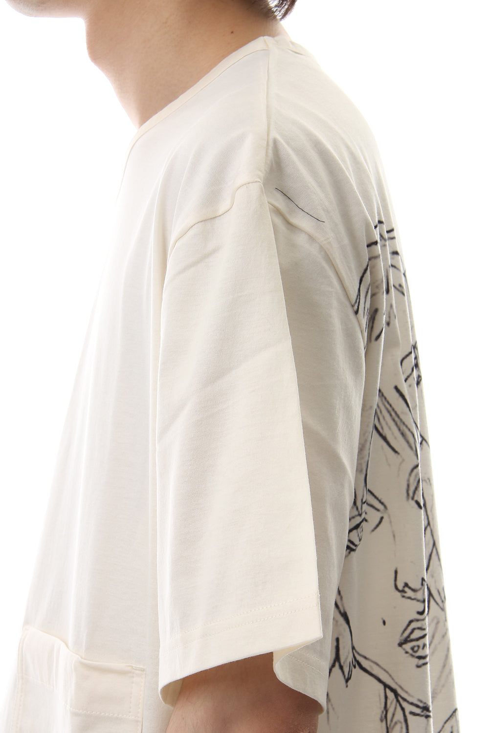 Long cut&sewn - INNOCENCE Original picture Android PT White