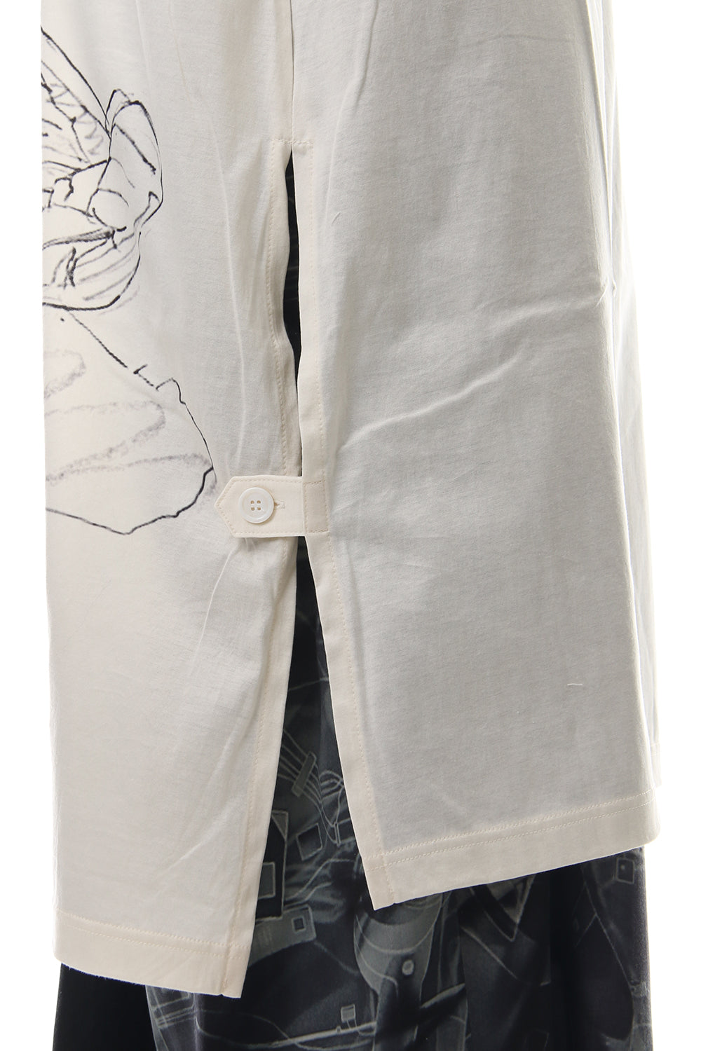 Long cut&sewn - INNOCENCE Original picture Android PT White