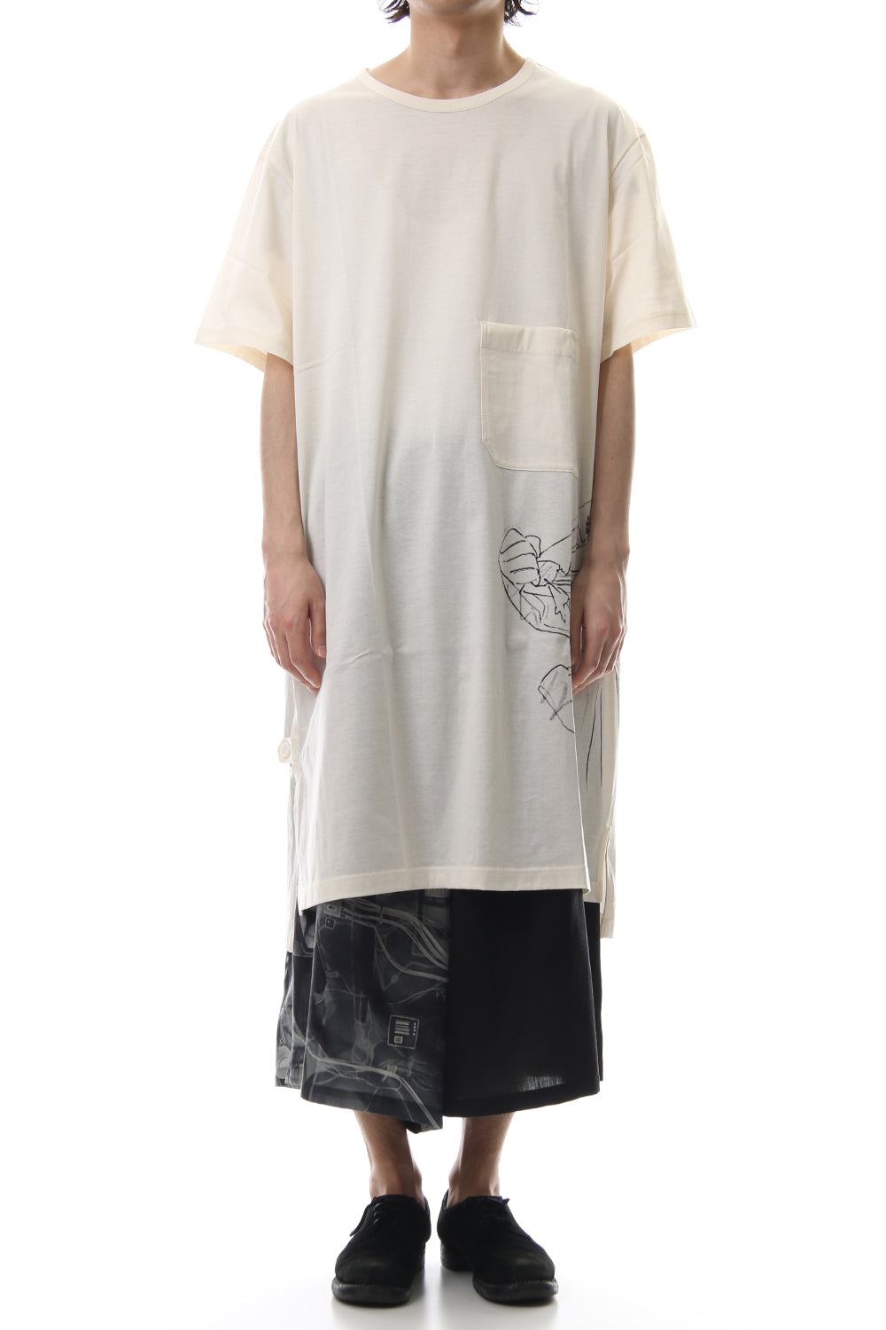 Long cut&sewn - INNOCENCE Original picture Android PT White