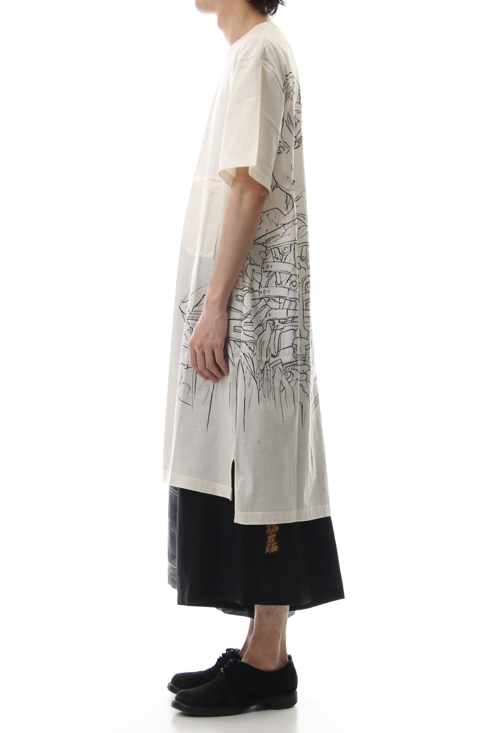 Long cut&sewn - INNOCENCE Original picture Android PT White