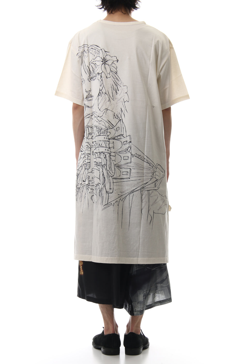 Long cut&sewn - INNOCENCE Original picture Android PT White