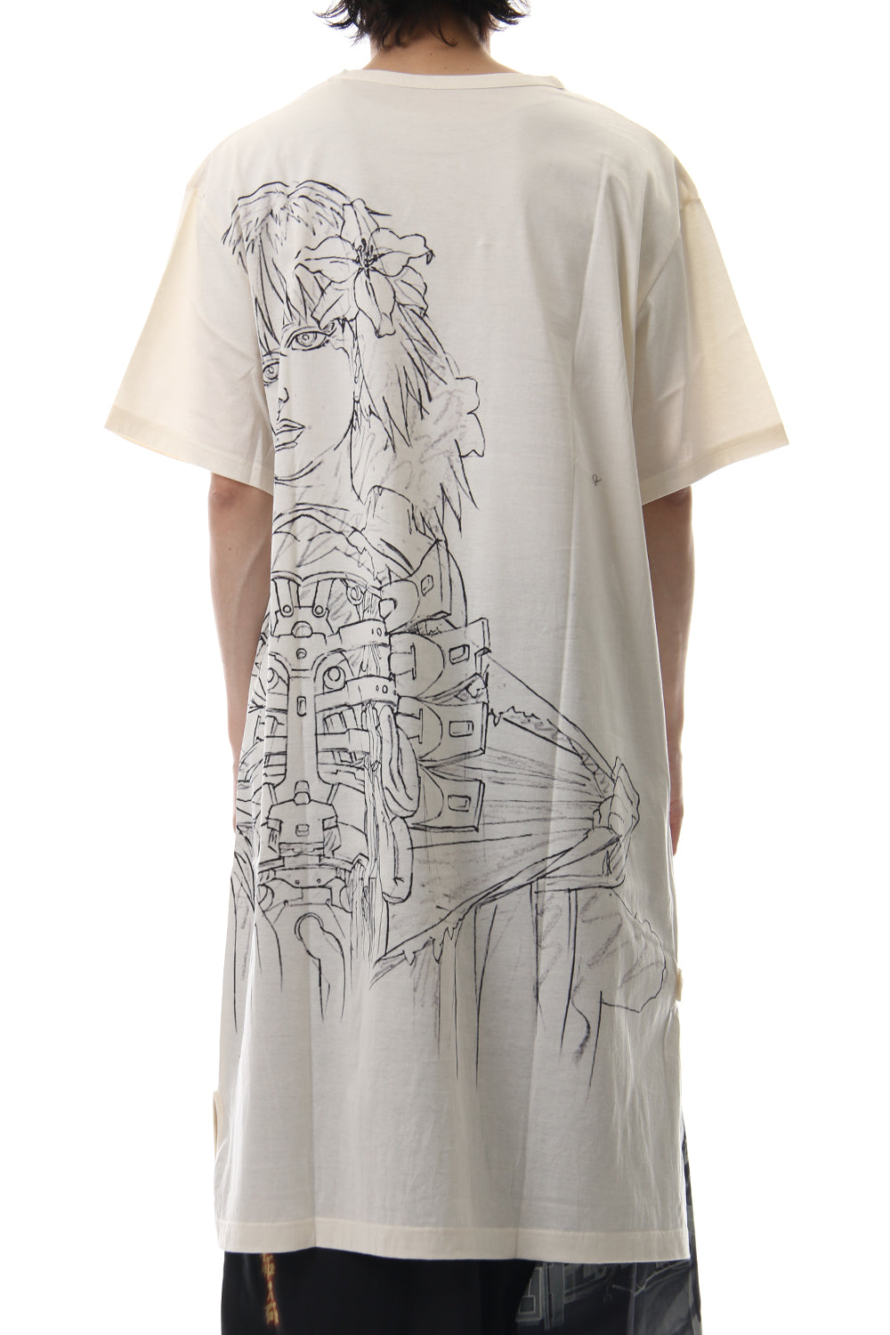 Long cut&sewn - INNOCENCE Original picture Android PT White