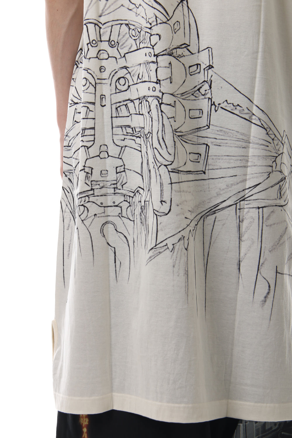 Long cut&sewn - INNOCENCE Original picture Android PT White