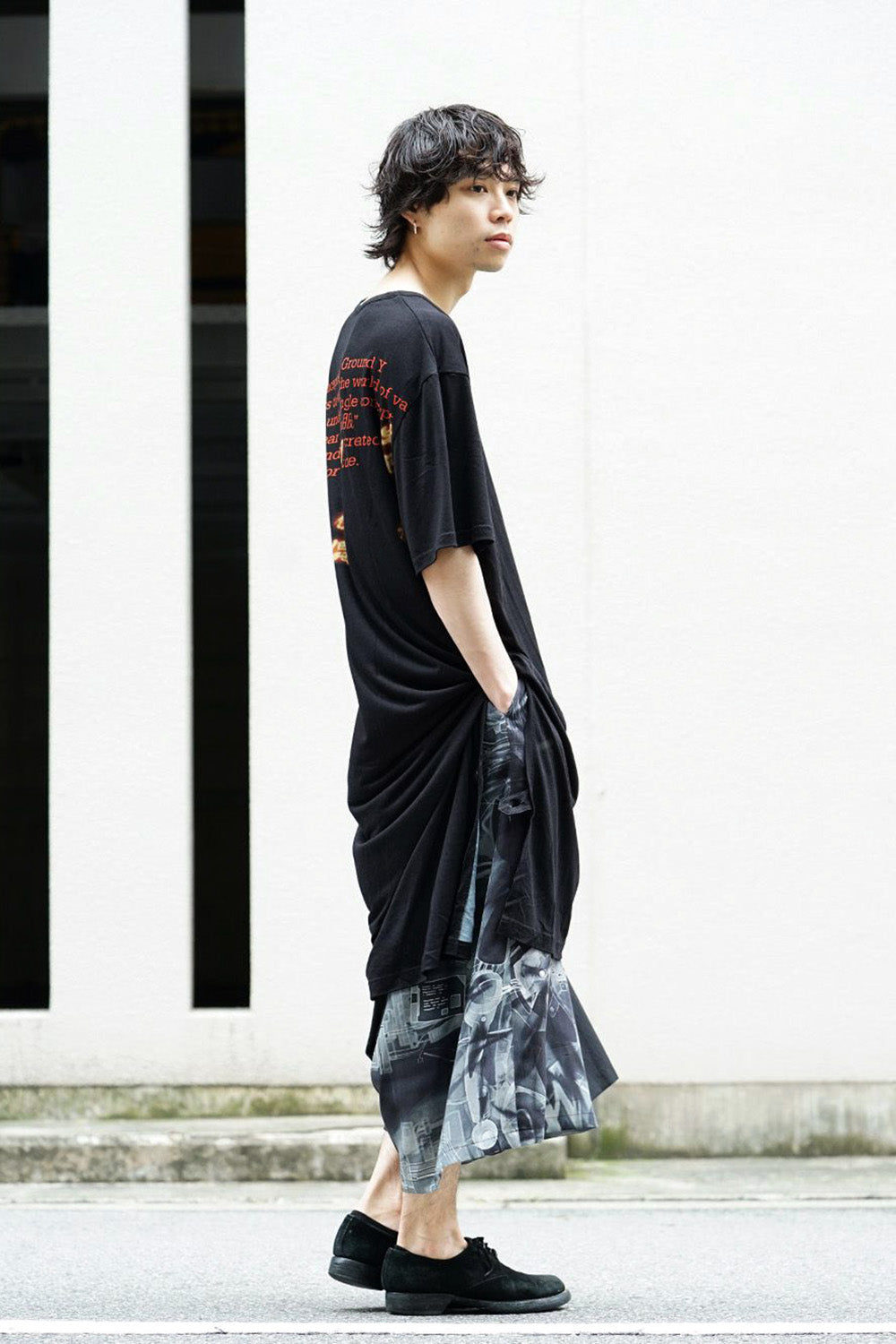 Long cut&sewn - INNOCENCE  Poetry back PT