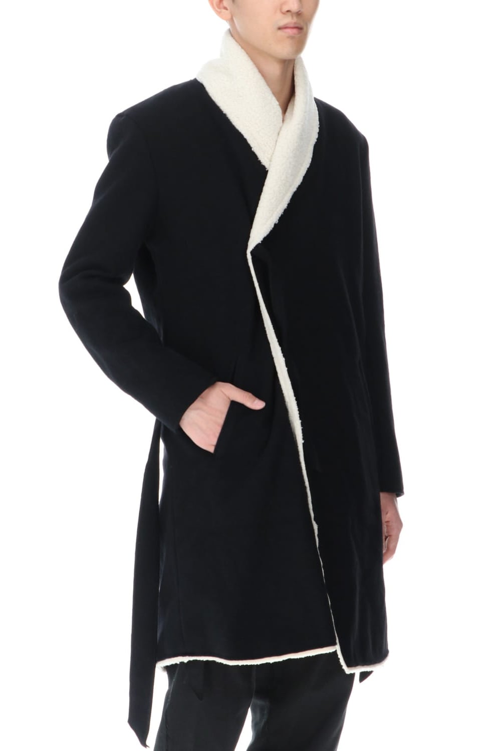 Boa Wrap Coat