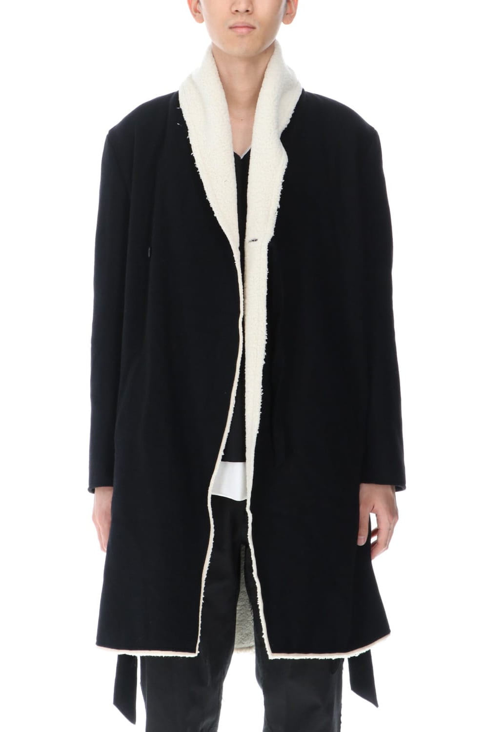 Boa Wrap Coat