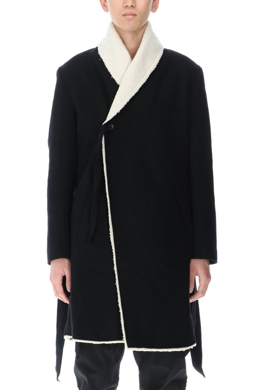 Boa Wrap Coat