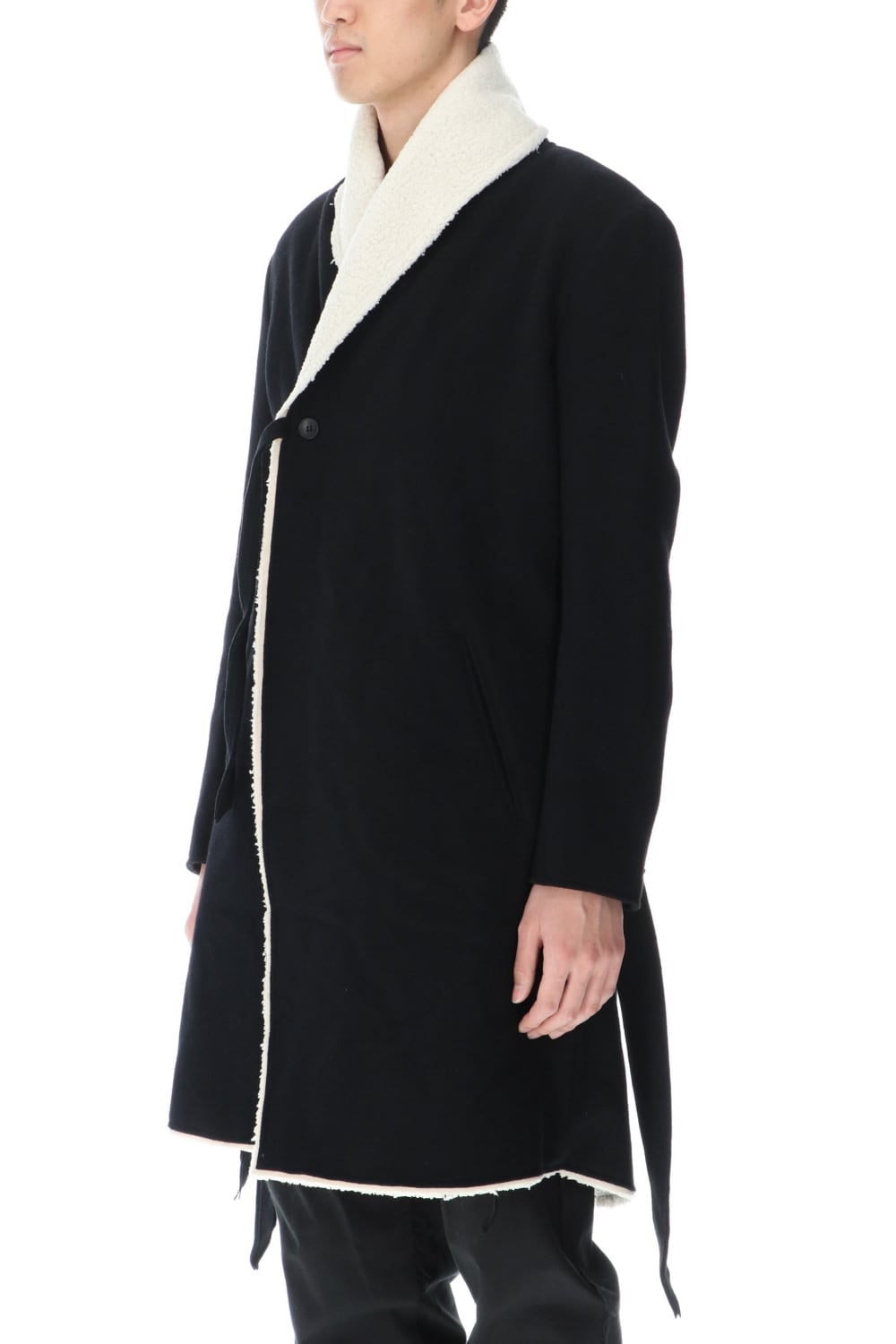 Boa Wrap Coat