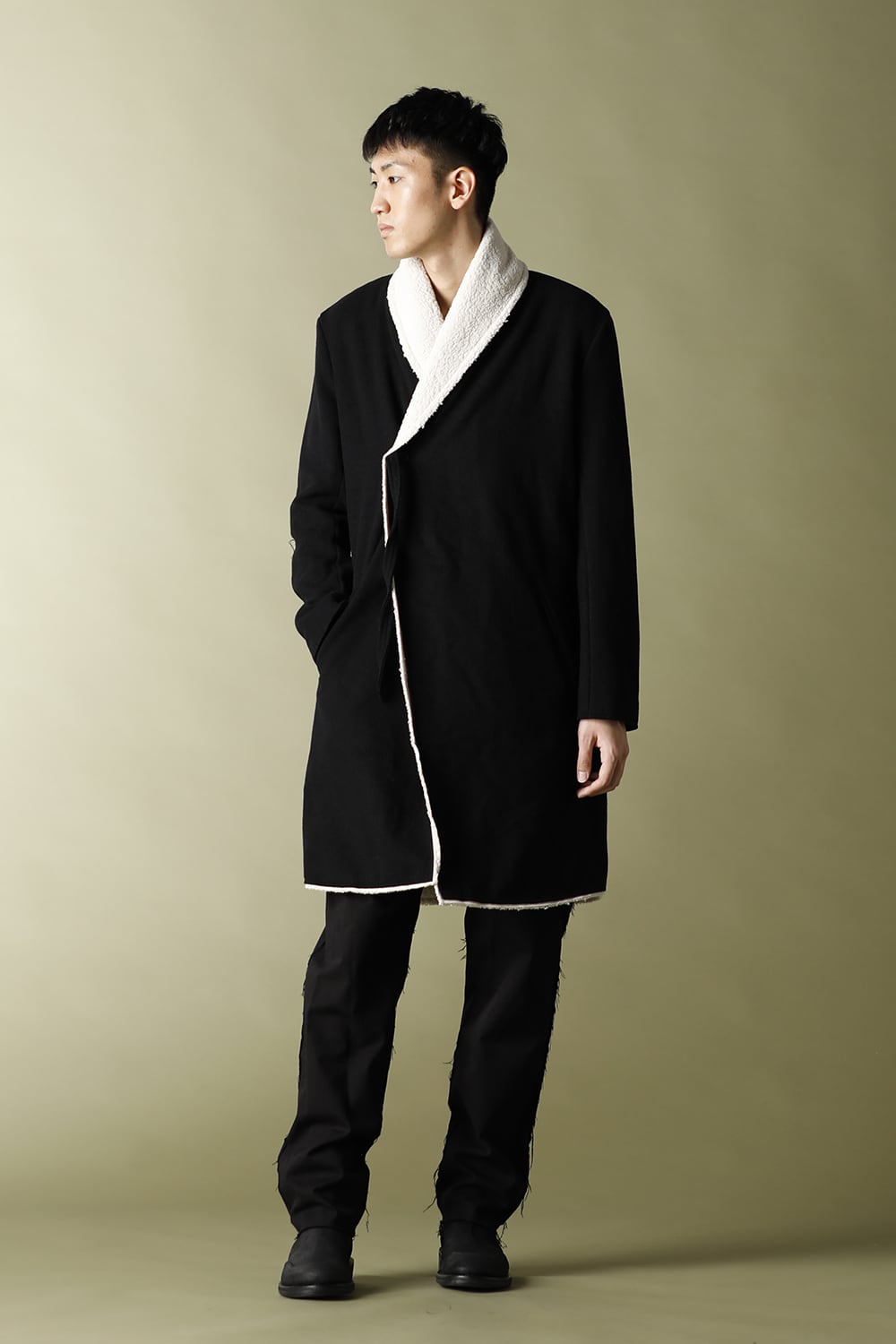 Boa Wrap Coat