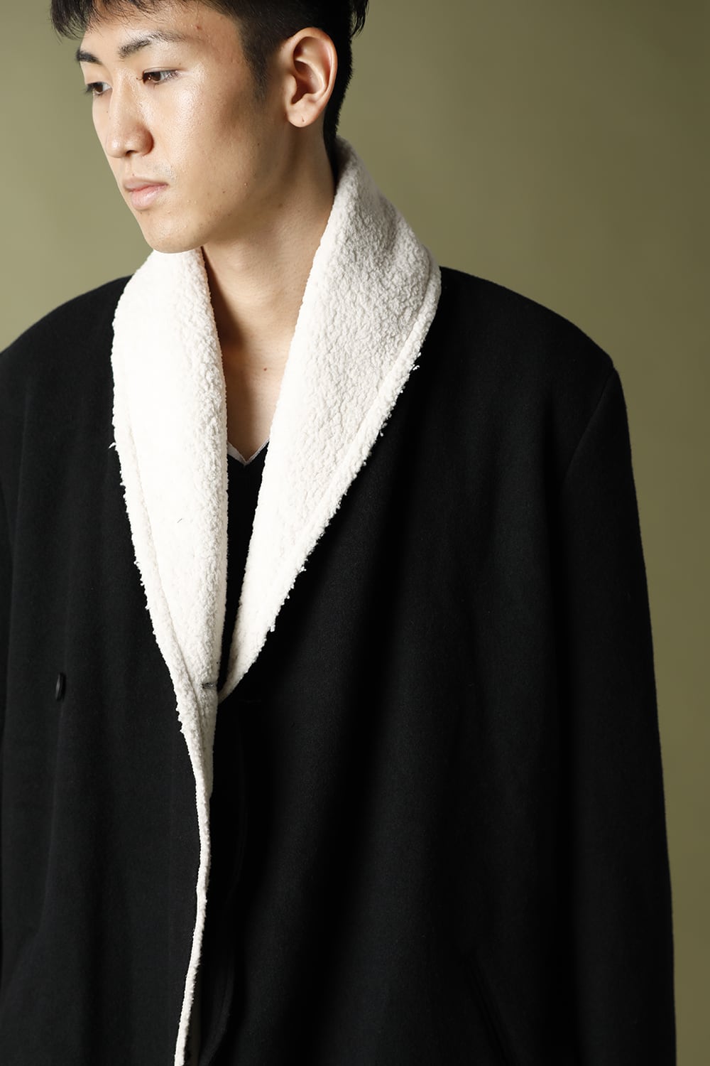 Boa Wrap Coat