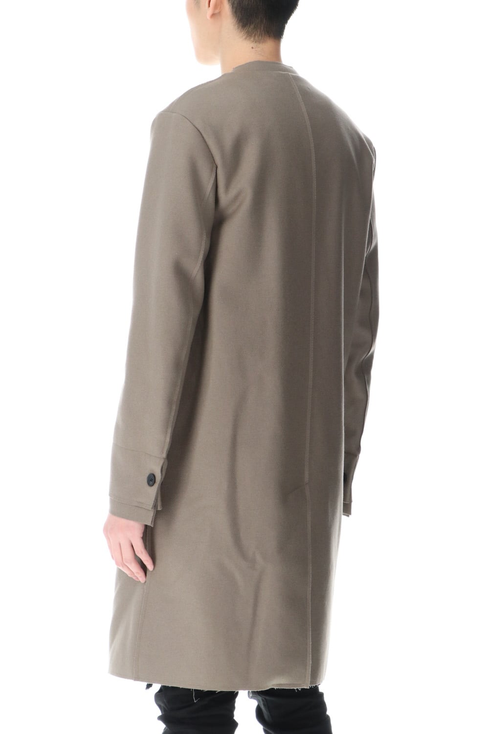 Belted Coat Greysh Beige