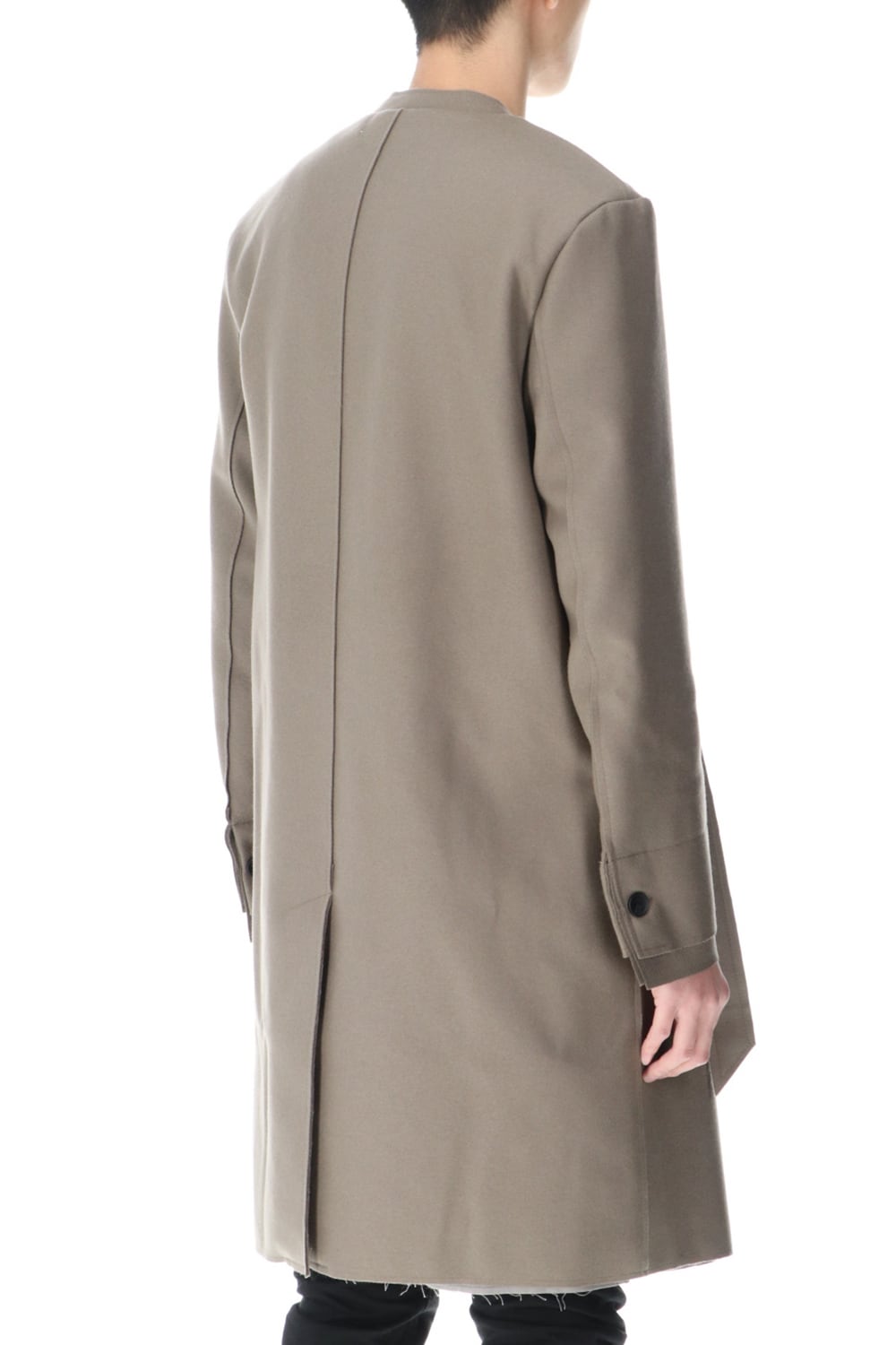 Belted Coat Greysh Beige