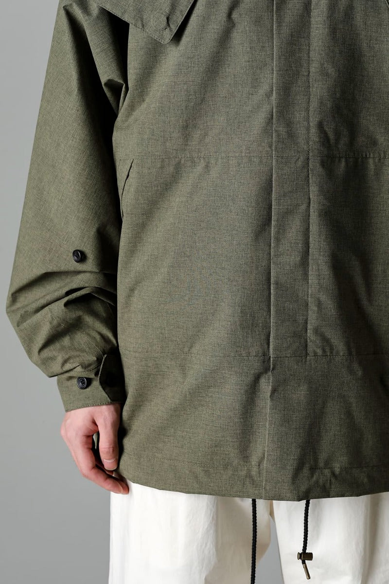 Harmattan Unisex Cropped Melange Army Green