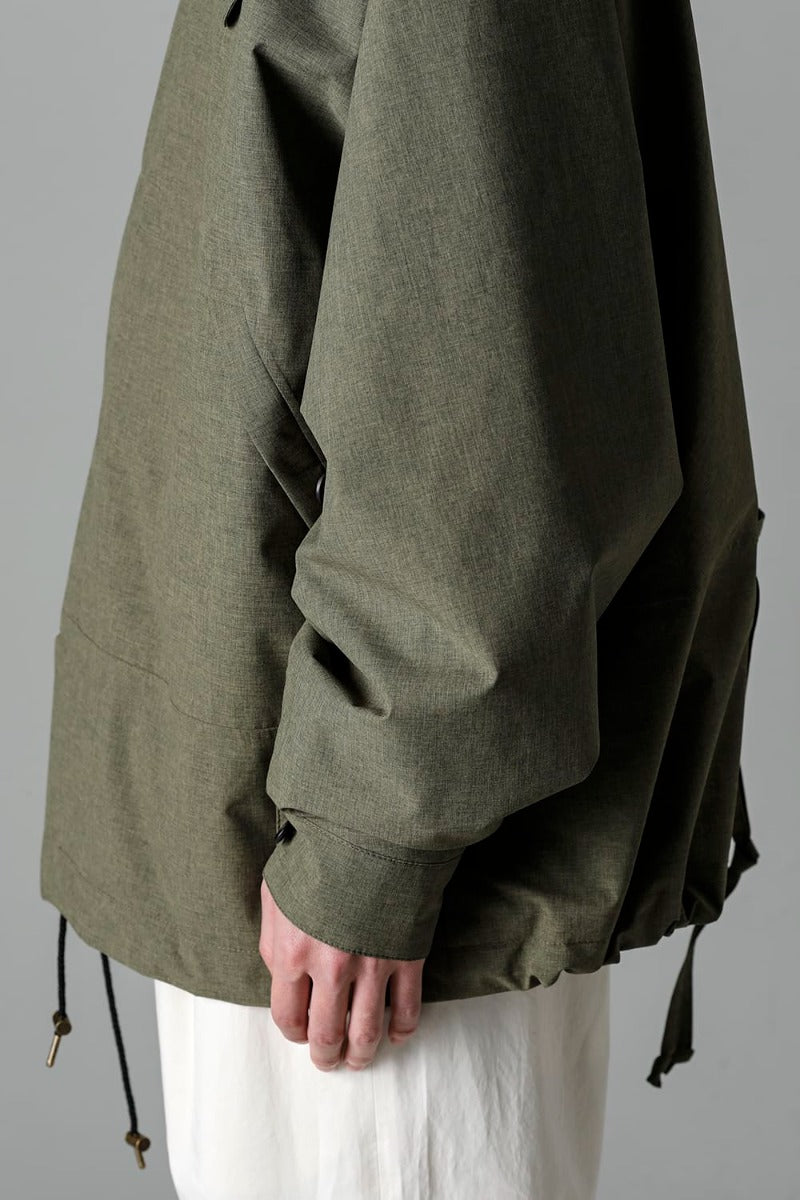 Harmattan Unisex Cropped Melange Army Green