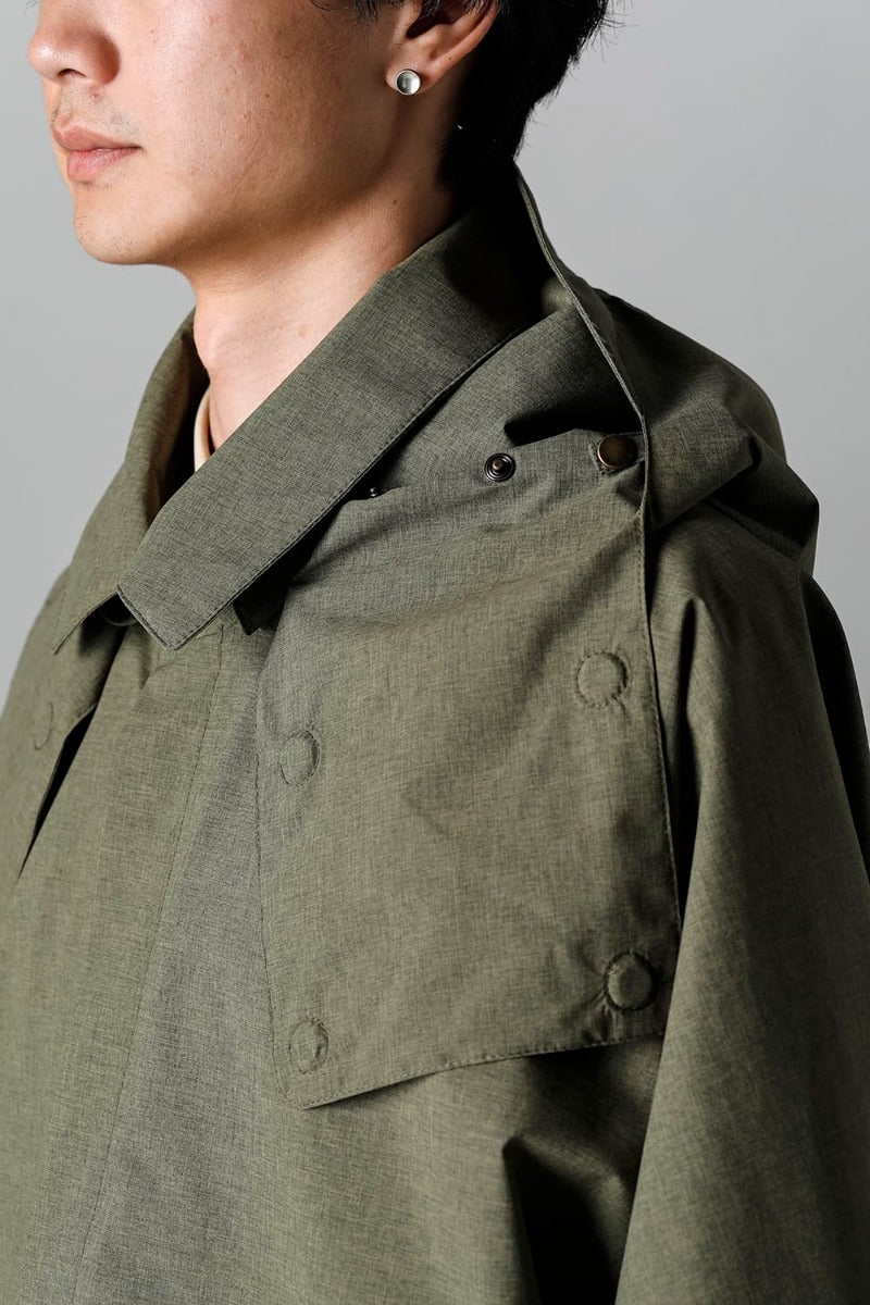 Harmattan Unisex Cropped Melange Army Green