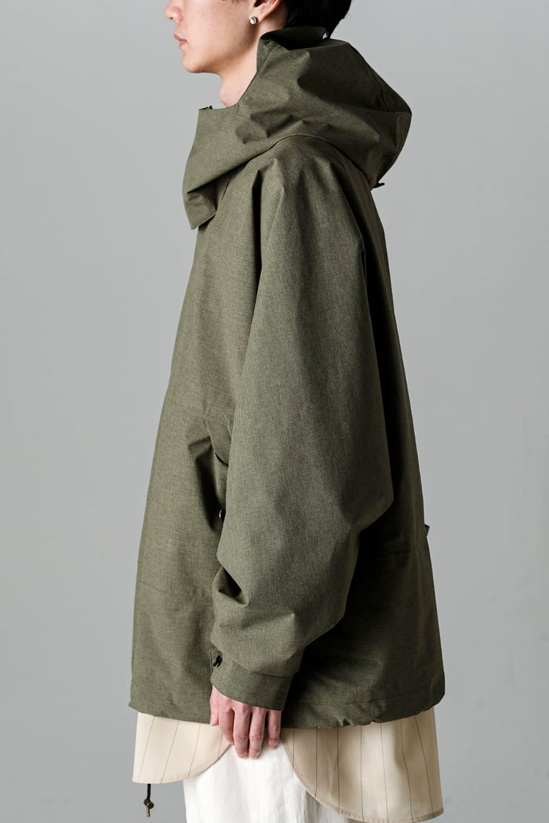 Harmattan Unisex Cropped Melange Army Green