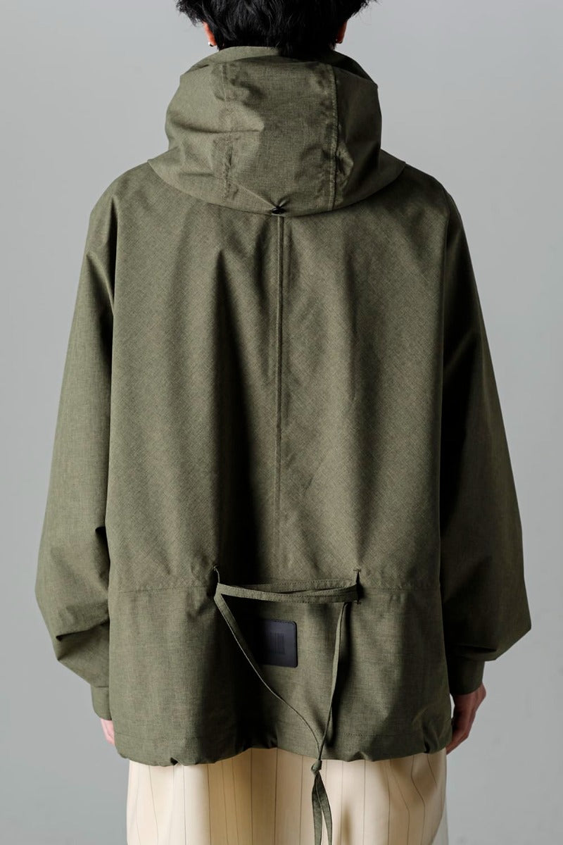 Harmattan Unisex Cropped Melange Army Green