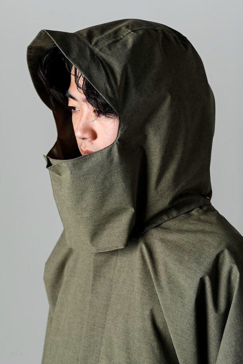 Harmattan Unisex Cropped Melange Army Green