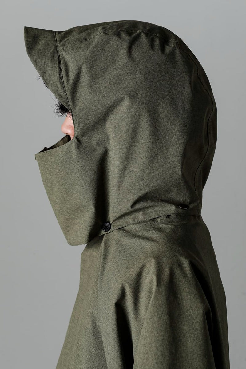 Harmattan Unisex Cropped Melange Army Green