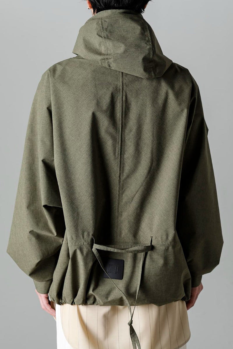 Harmattan Unisex Cropped Melange Army Green