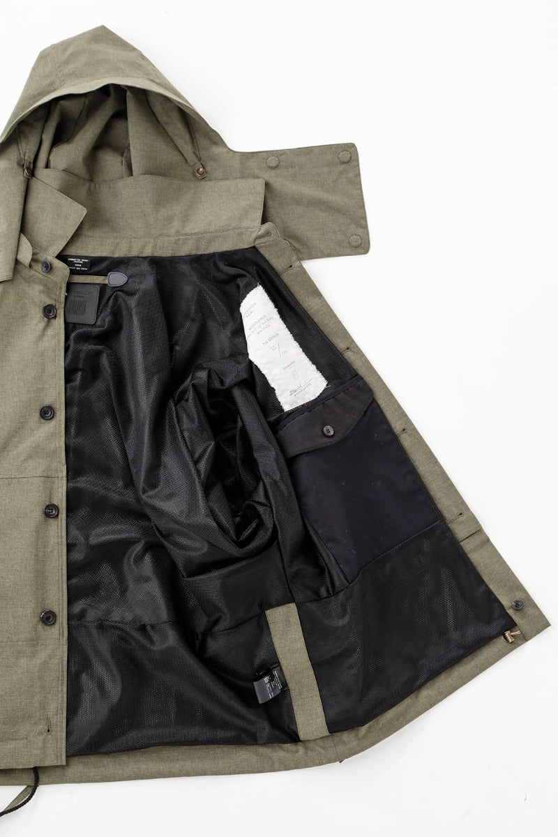 Harmattan Unisex Cropped Melange Army Green