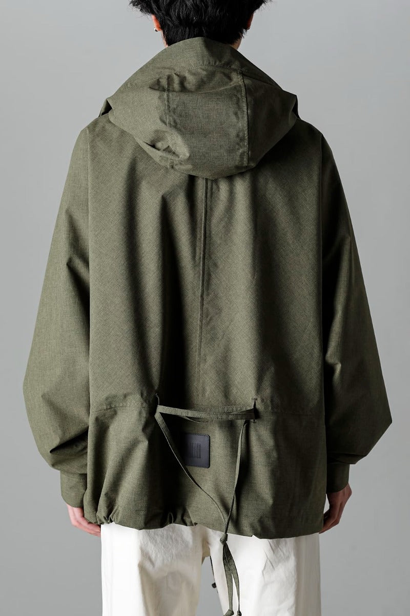 Harmattan Unisex Cropped Melange Army Green