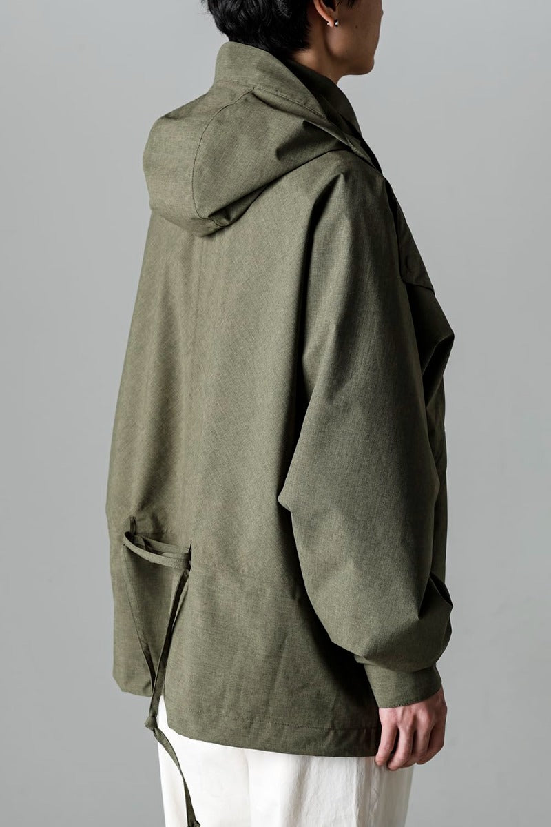 Harmattan Unisex Cropped Melange Army Green