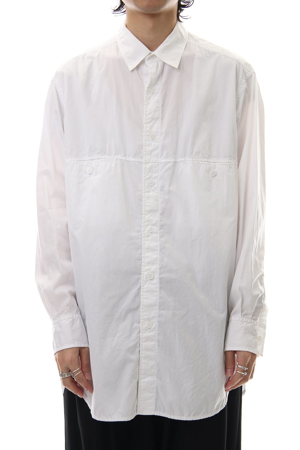 Front Switching Broad cloth Blouse