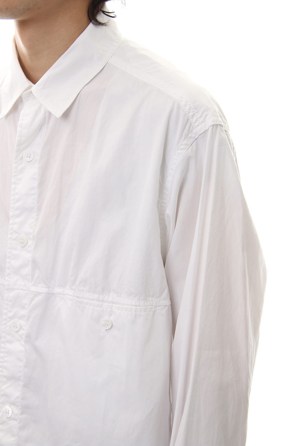 Front Switching Broad cloth Blouse