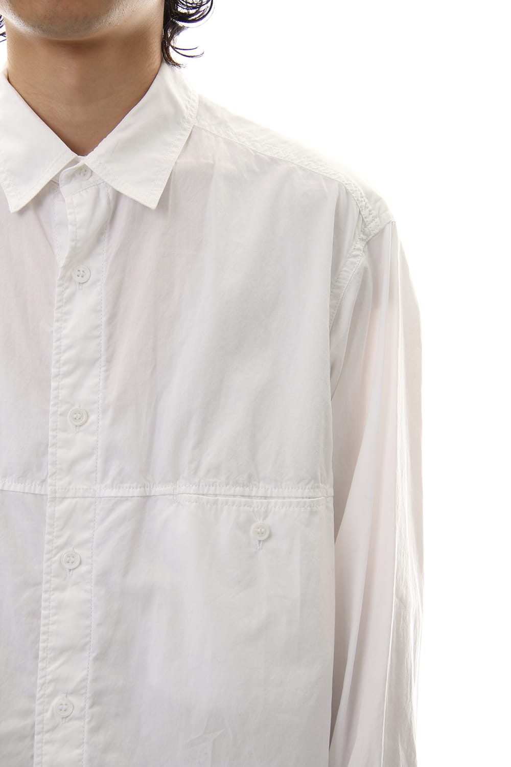 Front Switching Broad cloth Blouse